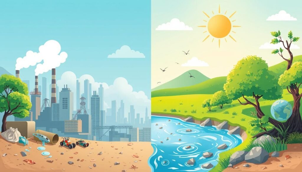 Environmental factors affecting skin health