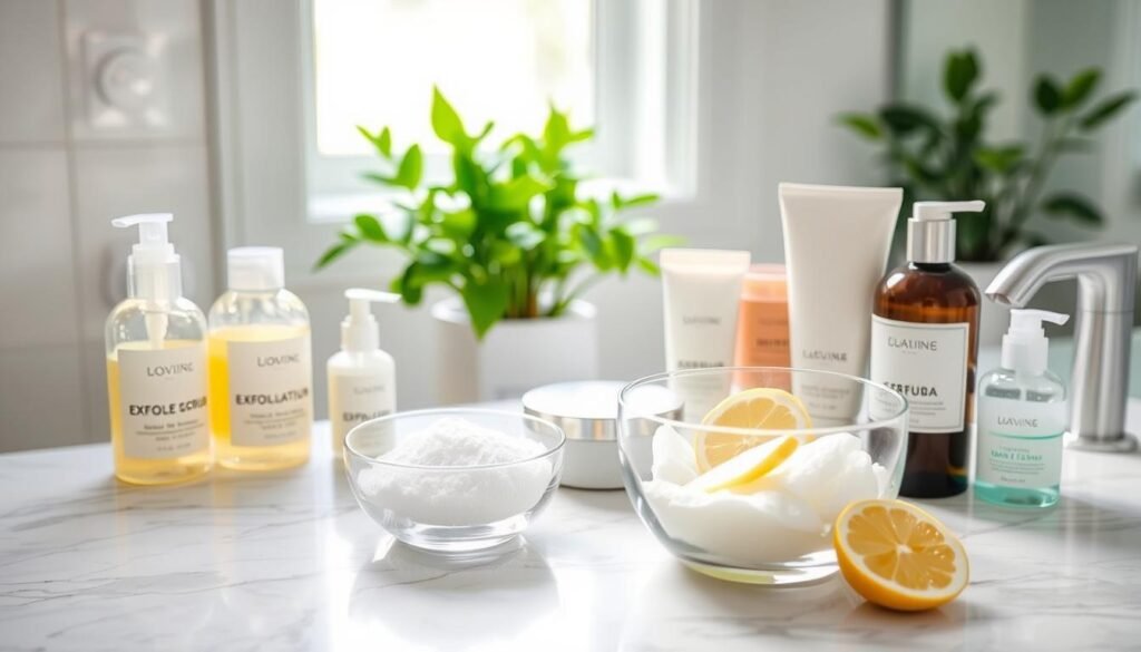 exfoliation benefits for acne-prone skin