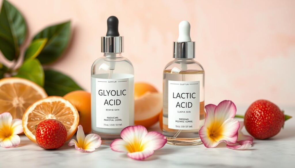 Benefits of Glycolic Acid and Lactic Acid for Skin Health