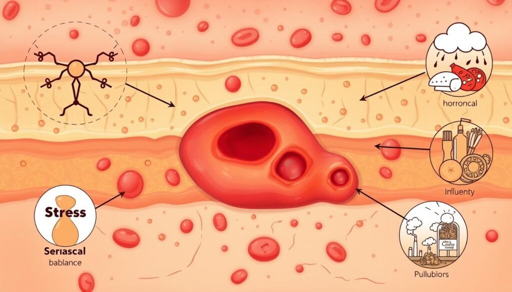 Cystic Acne Factors