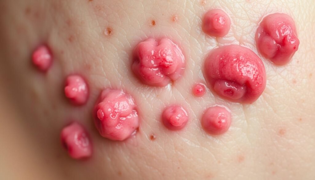 Cystic Acne types of acne