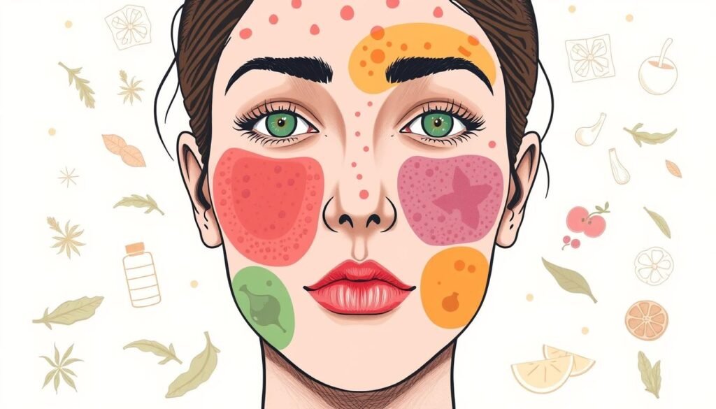 Face Mapping Acne