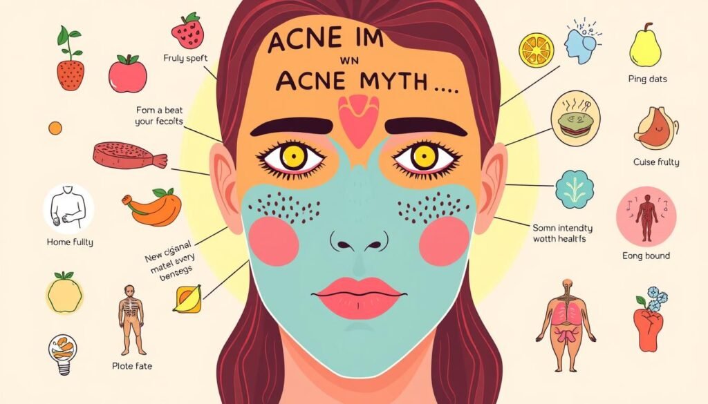 acne myths and face mapping misconceptions