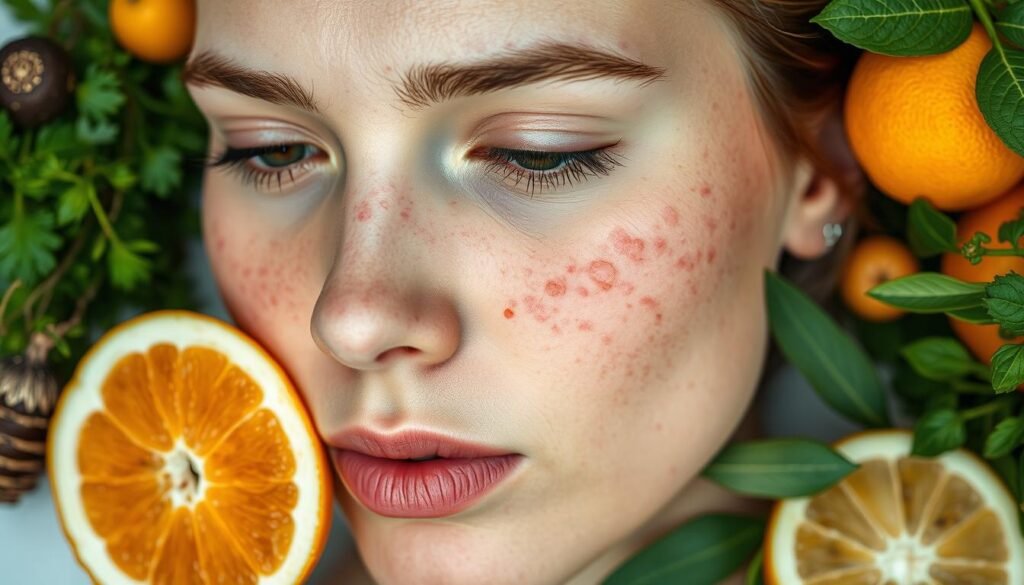 acne on cheeks meaning