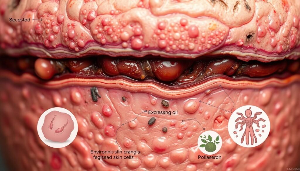 causes of pimples