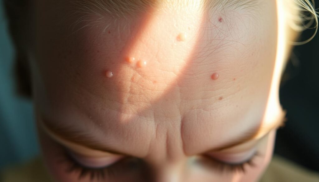 clogged pores causing acne