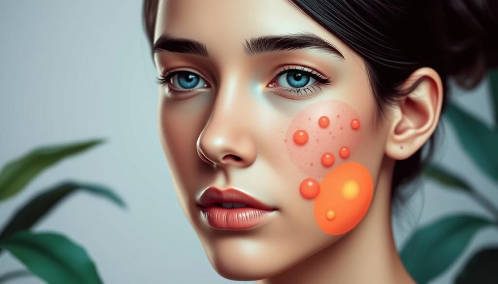 face mapping acne locations