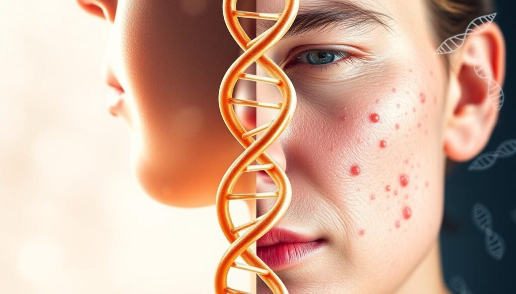 genetics and acne