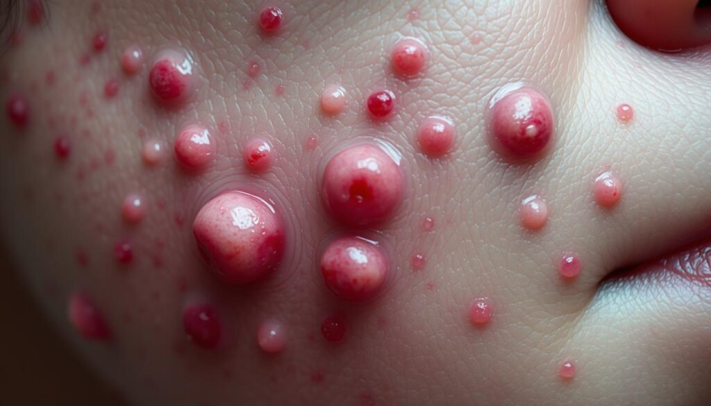 nodular acne photos