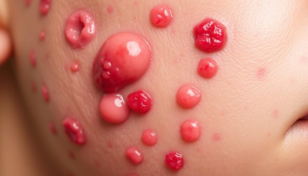 nodulocystic acne pictures