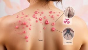 what causes body acne
