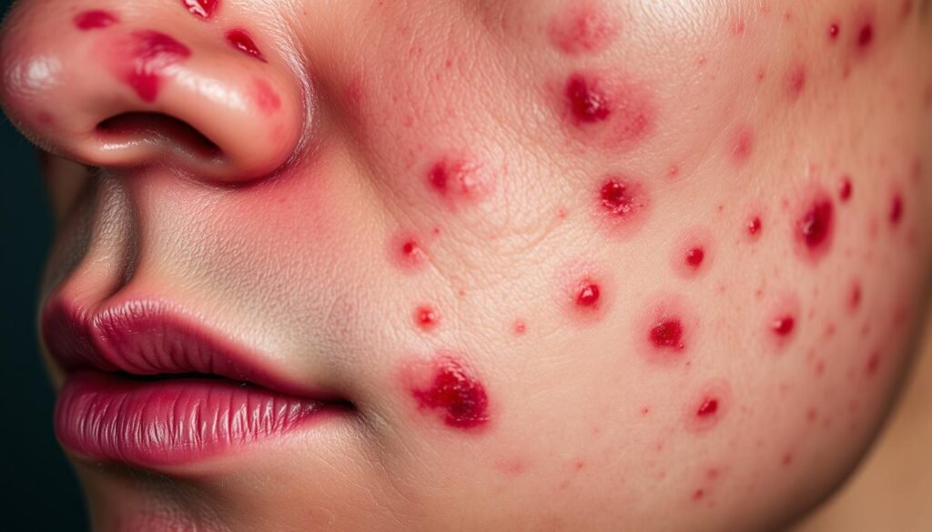 worst acne ever